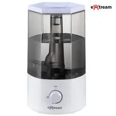 Umidificador de Ar Ultrassônico 2.5L Aura Extream Good Breathing - Silencioso e Compacto Bivolt - Preto Fumê