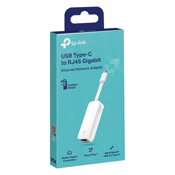 ADAPTADOR DE REDE TIPO C RJ45 GIGABIT TP-LINK UE300C