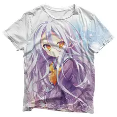 Camisa Shiro - Camisas No Game No Life Estampa Total