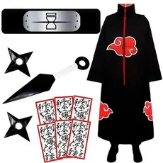 Top Melhor Capa Manto Akatsuki Shinobi Sasori Nuvem