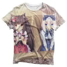Camisa Lolis na Caixa - Camisas Nekopara Estampa Total