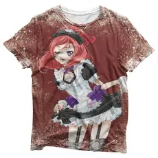 Camisa Maki Nishikino Full - Camisas Love Live! School Idol Project Estampa Total