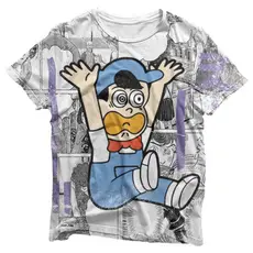 Camisa Mangá Aware! Meisaku-kun - Camisas Aware! Meisaku-kun Estampa Total