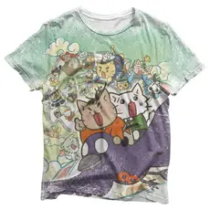 Camisa Neko Neko Ninhonshi Capa do Anime - Camisas Neko Neko Ninhonshi Estampa Total