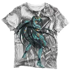 Camisa Shiryu Mangá - Camisas Os Cavaleiros Do Zodiaco Estampa Total