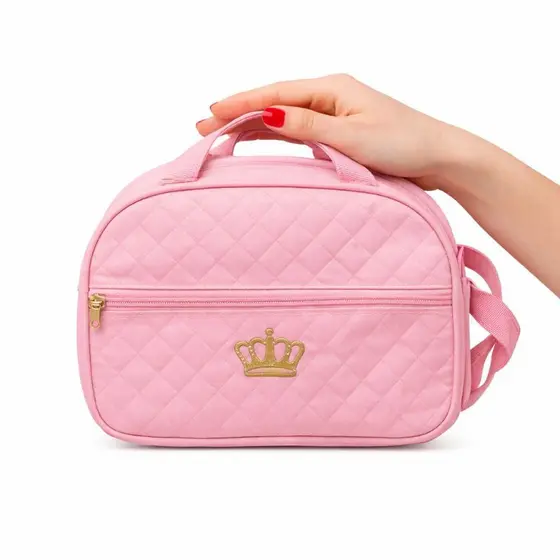 Bolsa Maternidade de Mão Impermeável | Bolsa Bebê Pequena Porta Fraldas Mamadeira Diversas Cores
