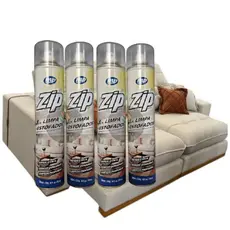 Kit 4 Limpa Estofados Higienizador A Seco Remove Sujeiras E Perfuma.