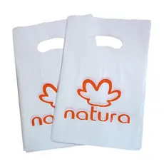 Sacola Com Logo Natura 20x30