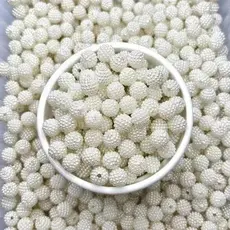 Miçanga Perola Craquelada 10MM - 100 ou 500 Peças | Pérola amora