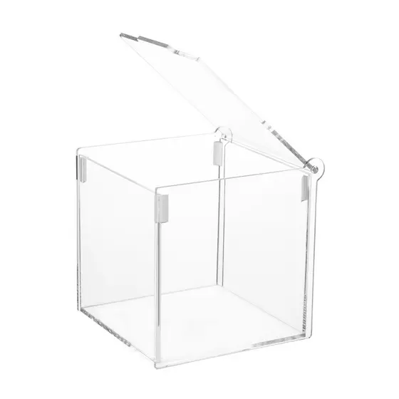 Caixa Porta Cápsulas Cubo Acrílico Dolce Gusto Nespresso Nescafé Resistente Organizado