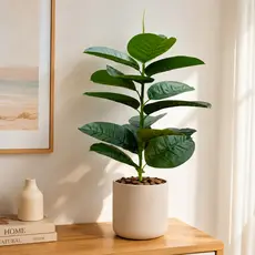 Planta Artificial Jiboia Burgundy Elástica Premium Realista Permanente Toque Real Decoração Jardim