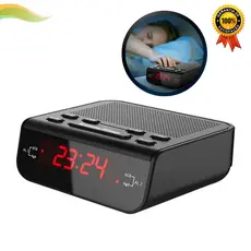 Radio Relogio AM/FM Com Despertador Alarme Sonoro Digital
