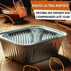 Embalagem Marmitex  100 Unidades Descartável Marmitinha Descartável Tampa 250ML