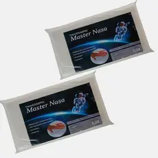 Par de Travesseiros Nasa Viscoelástico Original – Conforto e Proteção Antialérgica
