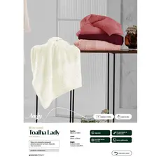 Appel Home Toalha Lady para Rosto – Fio Penteado, Alta Qualidade e Conforto