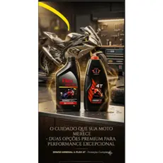 Óleo de motor 20w50 Oxford / flex 4T Mineral 1 Litro / Motocicletas Motos