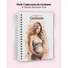 Caderneta Gestante, Caderneta Pré Natal, Caderneta Gestação 10 Modelos