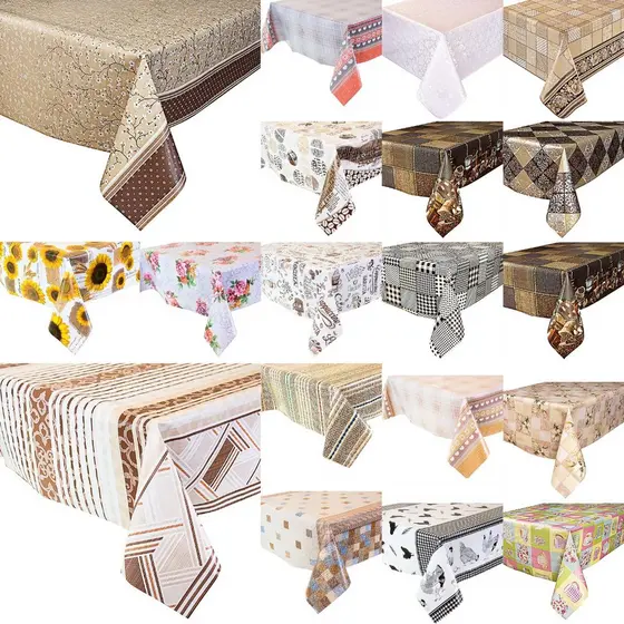 Toalha de Mesa Térmica Impermeável Almoço Jantar Cozinha Decorativa Festa Almoço