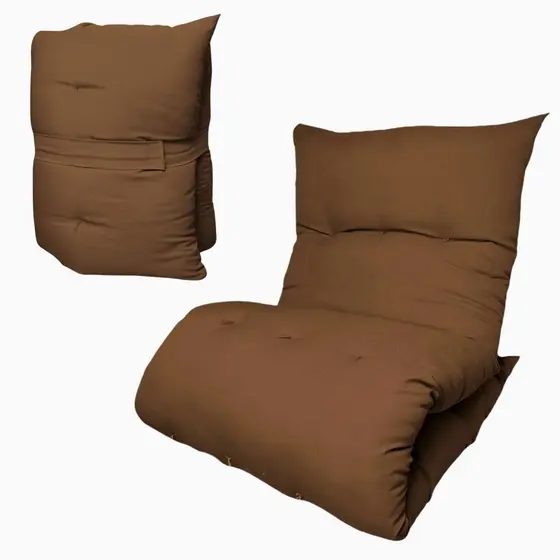 Almofada Futon Dobrável 170x60 Colchonete Multiuso Chão Sofá Visita-Macia Multiuso Visita Meditação Espriguiçadeira