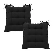 Kit 2 Futtons Almofadas Cadeira 40x40cm Entrega Rapida Sofá Pallet Grande Cheia Decorativa 40x40cm