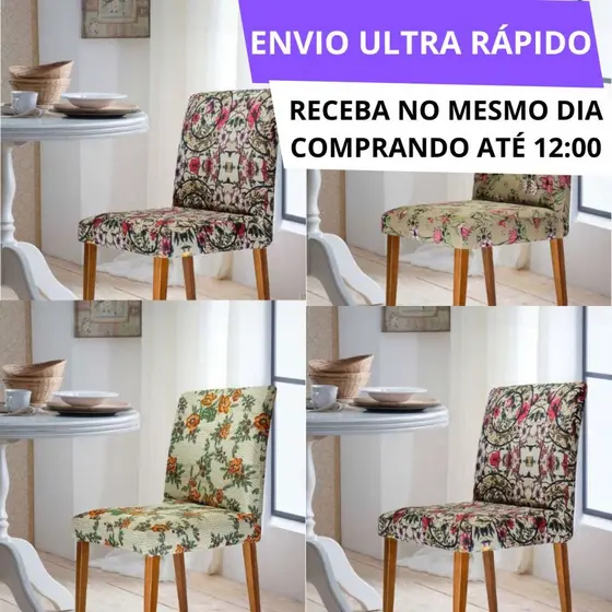 Capa Para Cadeira/Assento Adomes Flexível Decoração, Proteção, Fácil De Instalar Tamanho Único