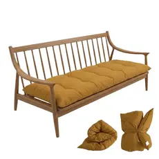 Colchonete Futon Colchão 170x60 Solteiro Dobrável Multiuso Decorativo Almofada  Acampamento