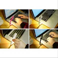 Mini Luminária para Notebook Luz Lampada Led Abajur Usb