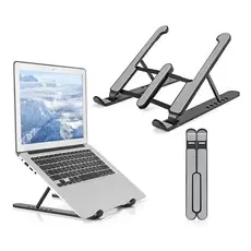 Base Suporte Ergonômico Dobrável E Regulável Para Notebook