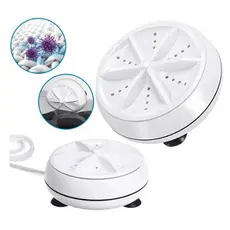 Mini Máquina De Lavar USB Portátil Ultrassônica Lavanderia