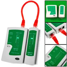 Testador Cabo De Rede Rj45 E Rj11 Profissional Teste Com Led Telefone