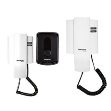 Kit Porteiro Intelbras IPR 8010 com 02 Monofone Interno para Atendimento