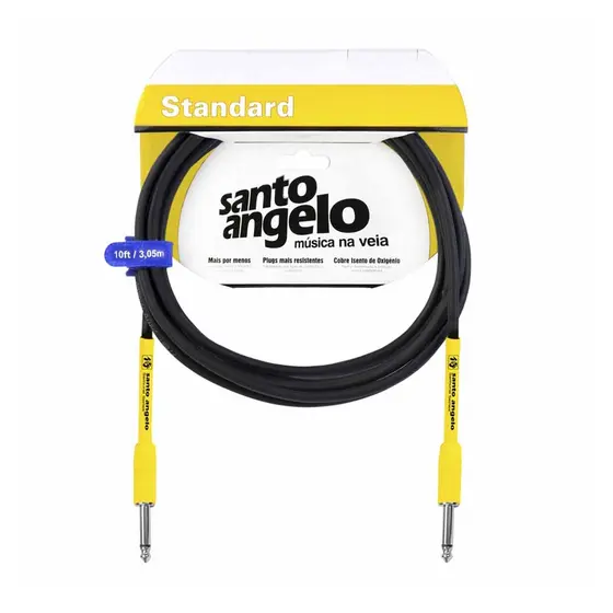 Cabo Guitarra Santo Angelo Samurai Standard P10xP10 3,05m