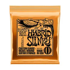 Encordoamento Guitarra 009 Hybrid Slink Ernie Ball P02222