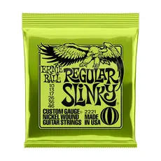 Encordoamento Guitarra 010 Regular Slink Ernie Ball P02221