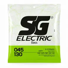 Encordoamento Contra Baixo 5 Cordas SG Strings Light .045