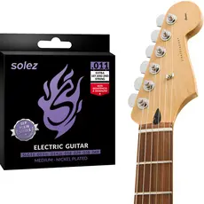 Encordoamento Solez DLP Níquel p Guitarra Elétrica 011 SLG11