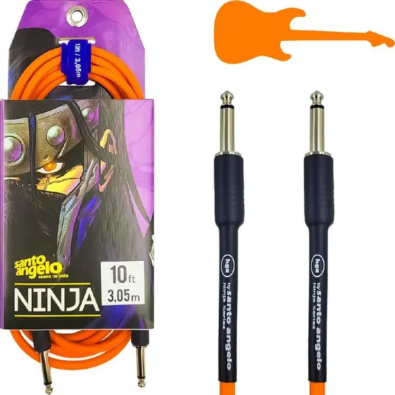Cabo Santo Angelo Ninja Laranja HGZ 3,05 Metros P10 P10 Reto