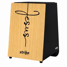 Cajon FSA Strike Jesus Cross SK5073 Eletroacústico Captação P10 Tampo Samaúma Original