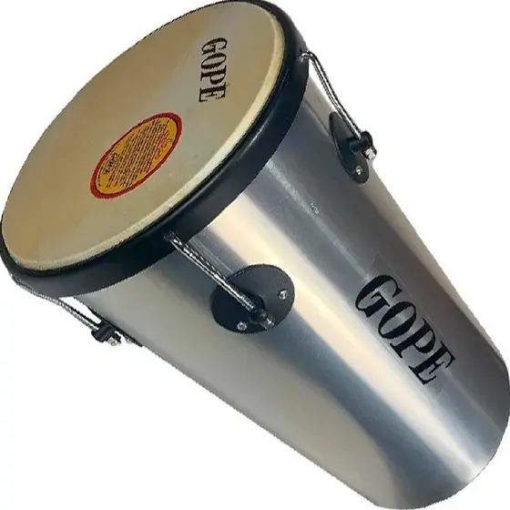 Rebolo Tantan Conico Gope 45 cm x 10 Polegadas Pele Animal