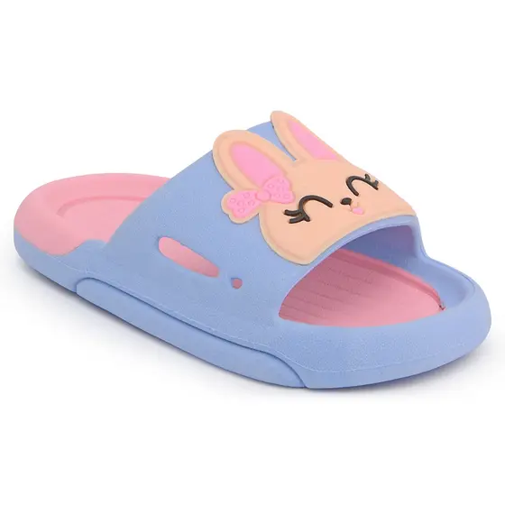 Sandália Chinelo Infantil Gatinha Slide Nuvem Menina Leve Slide