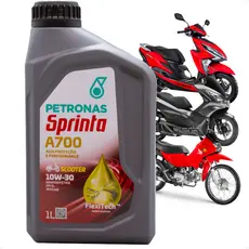 Óleo Para Motor Semi Sintético 10w30 Moto Scooter Pra Elite Pop Pcx 150  Lead 110 Elite 1 Litro A700