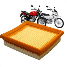 Filtro De Ar Para Cg Fan 125 2009 A 2013 Da Bros 125 2003 Até 2015 Pra Pop 100 2007 2015 Xre 190