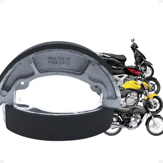 Lona De Freio Patim Biz 100 125 Titan Cg 125 150 Cb Twister 250 Strada Tornado Bros 125 160 Cb 300