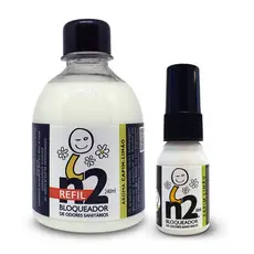 Kit Refil n2 Bloqueador Odores Sanitários 270ml Capim-limão Neutralizador Odorizador Banheiro Lixeira Pet