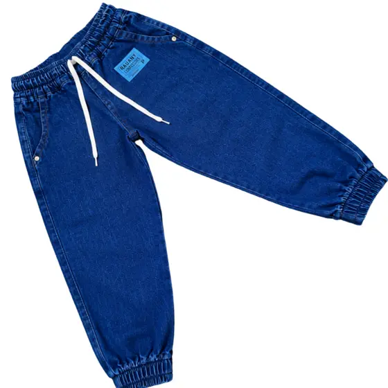 Calça Jogger Jeans Infantil Menino Masculina 1 ao 3 Anos Envio Imediato