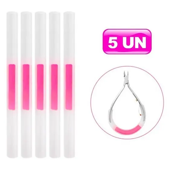 Kit 5 Molas De Silicone Profissional Para Alicate De Unha