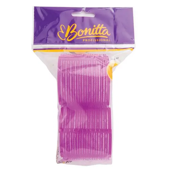 Kit com 2 Bobs Grandes 60 x 60 mm- Autoaderente Efeito Cachos Bonitta