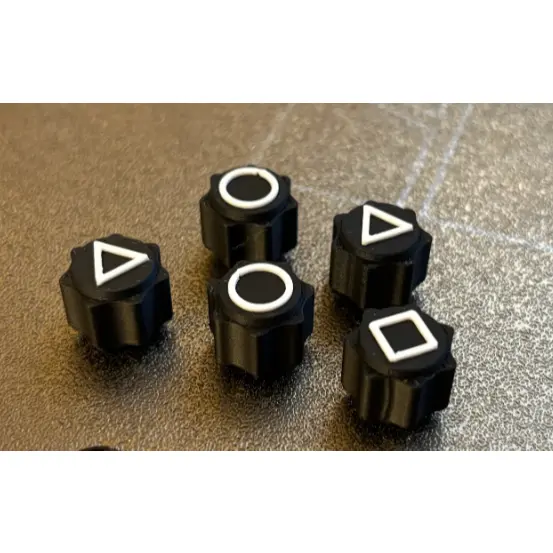 Jogo 5 Marias / Bugalha / Gonggi com 5 Pedrinhas em Impressora 3D - Brinquedo Educativo Retrô