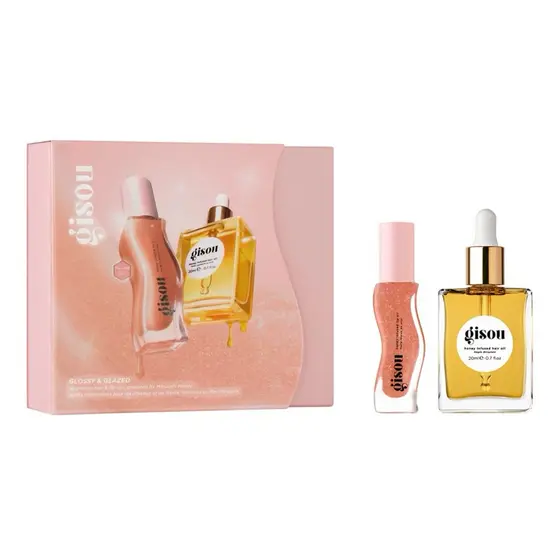 NOVO! Gisou Glossy & Glazed Kit Gloss + Óleo ORIGINAL + brinde