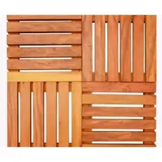 Deck Modular de madeira P/ apoio 50x50 madeira pinus treliça multiuso 1 unid